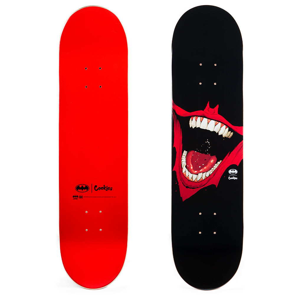 Cookies x Official Batman Joker's Evil Grin Skateboard Deck