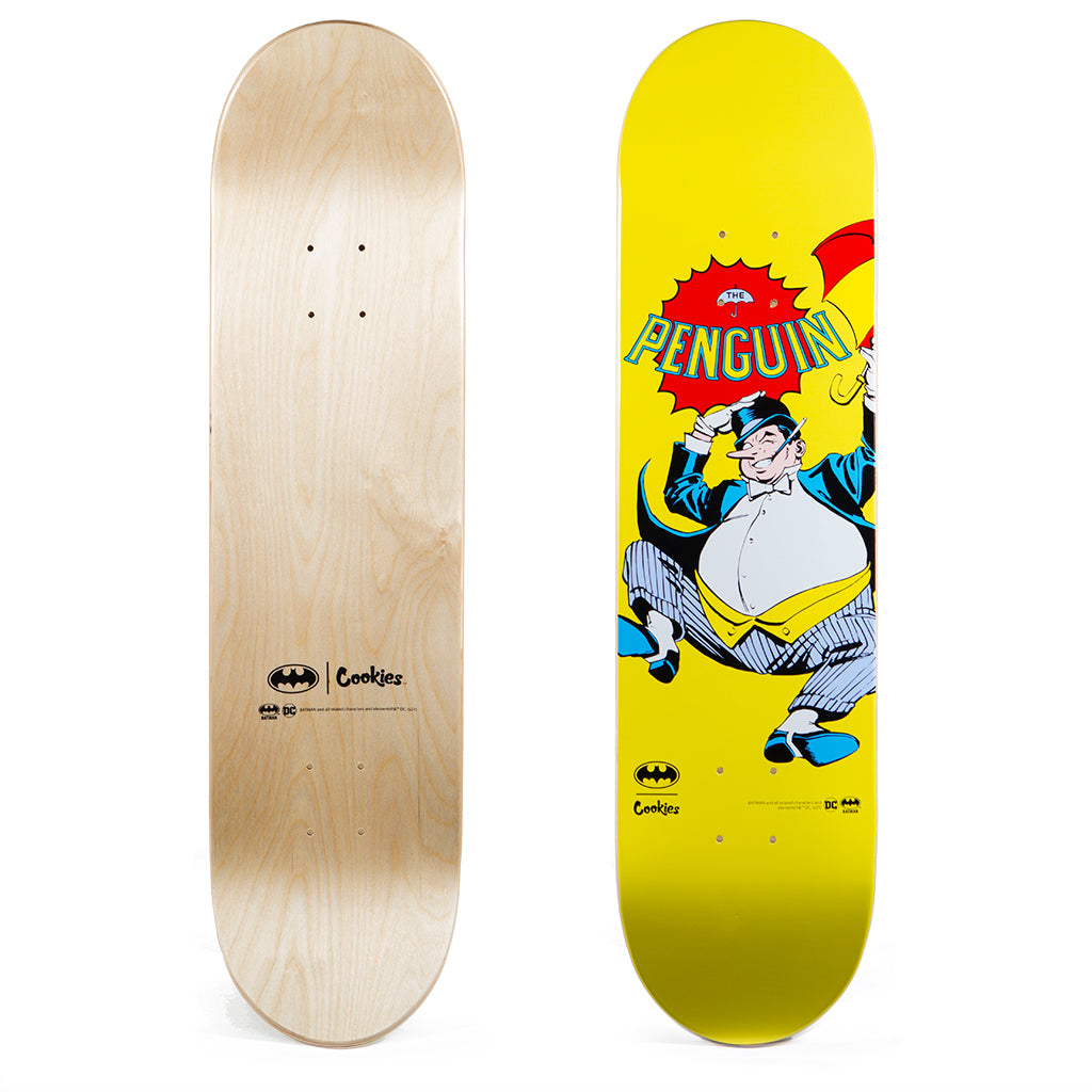 Cookies x Official Batman Penguin Skateboard Deck