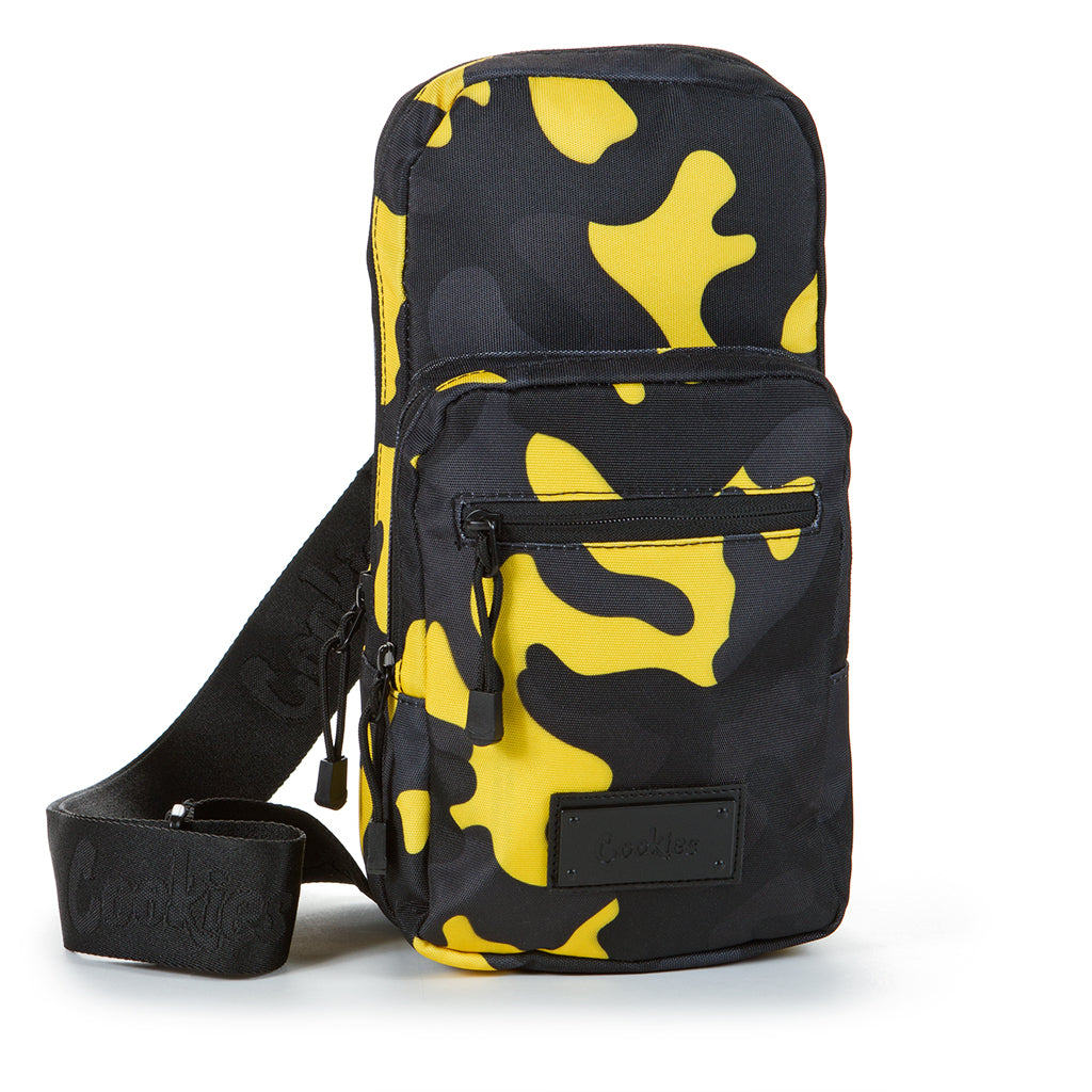BAPE 1st Camo Utility Bag Yellow for Men
