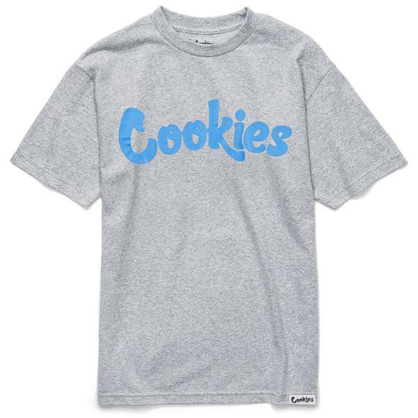 Original Logo Heather Grey Tee Clothing – Cookies