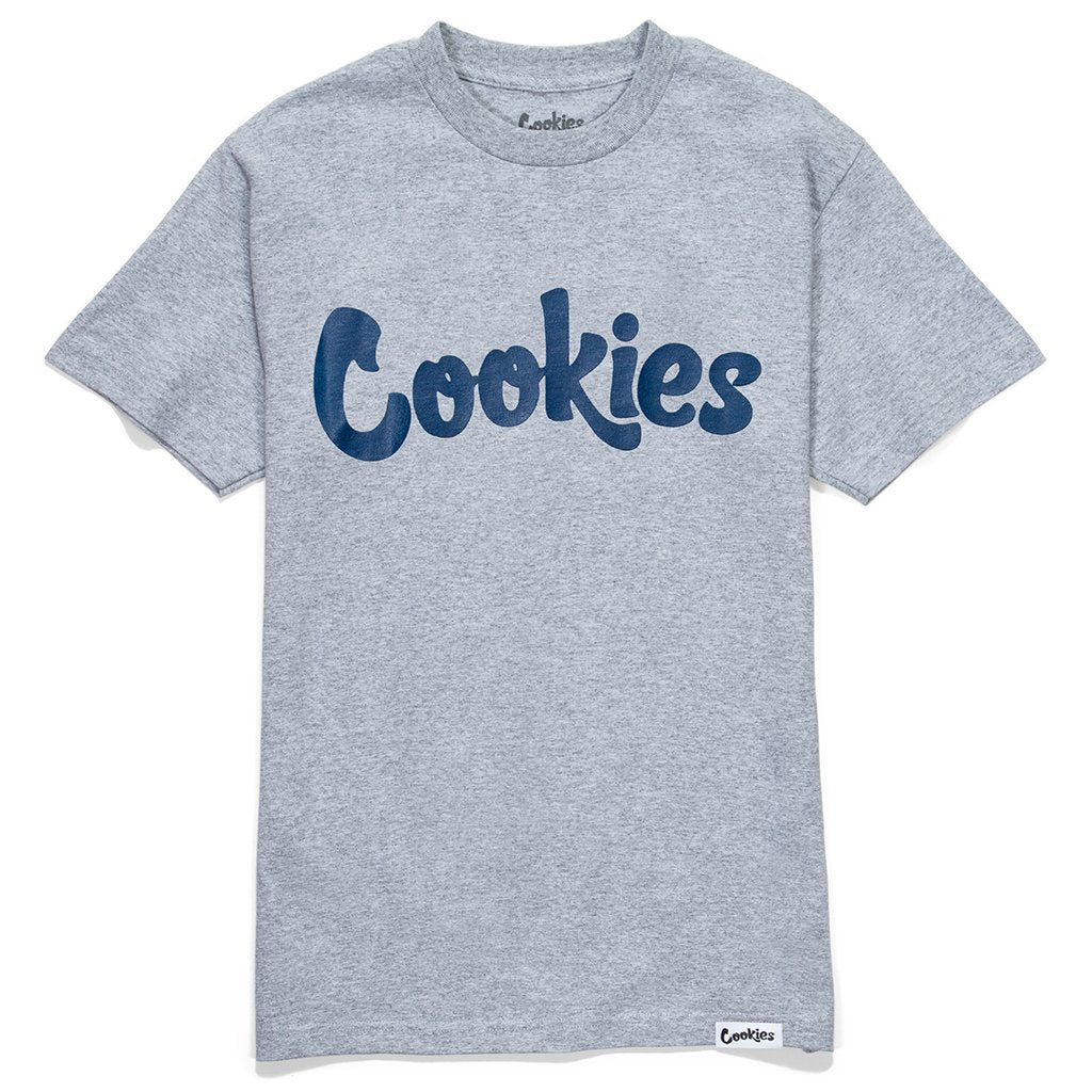 Original Heather Cookies Tee Clothing Logo Grey –