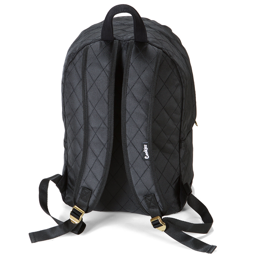 Backpacks  COOKIES Womens V3 Quilted Black Backpack Black > Henner Diekmann