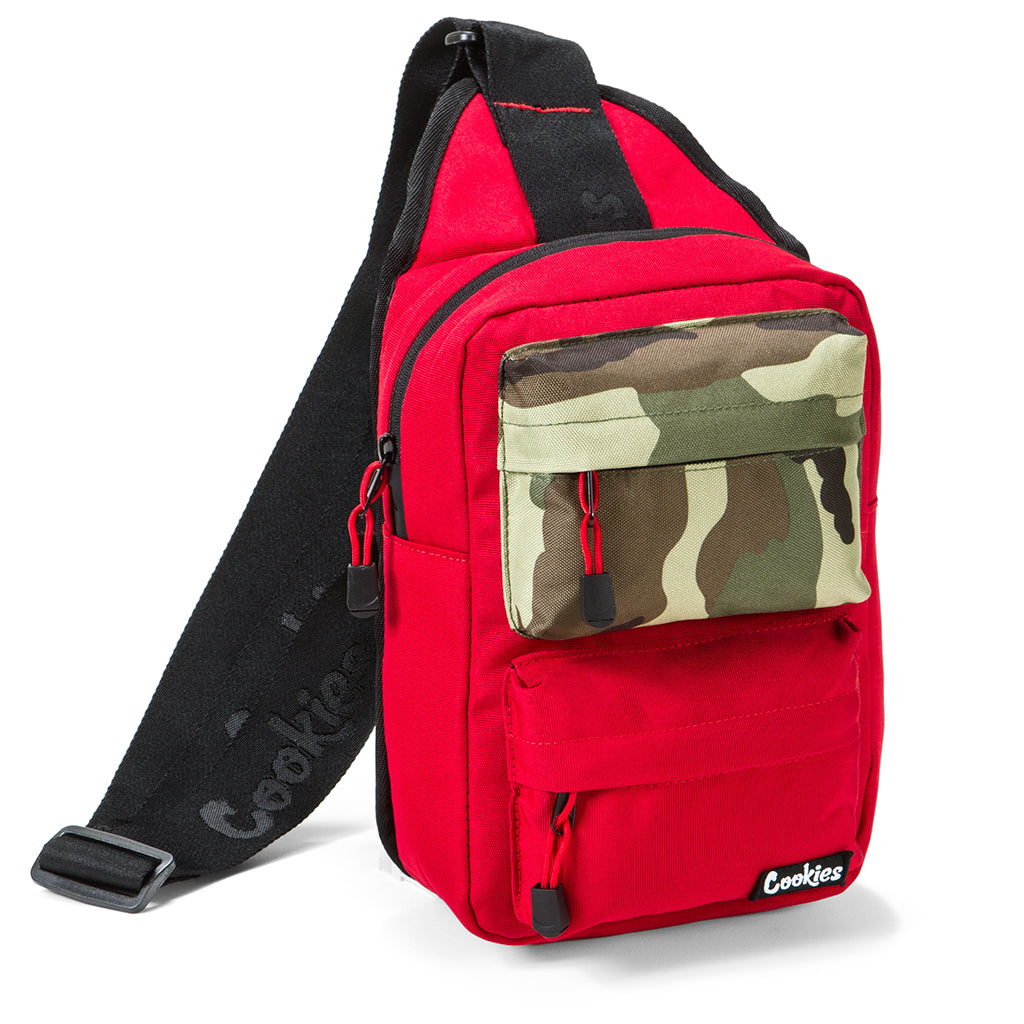 Cookies Traveler Smell Proof Sling Bag Red / One Size