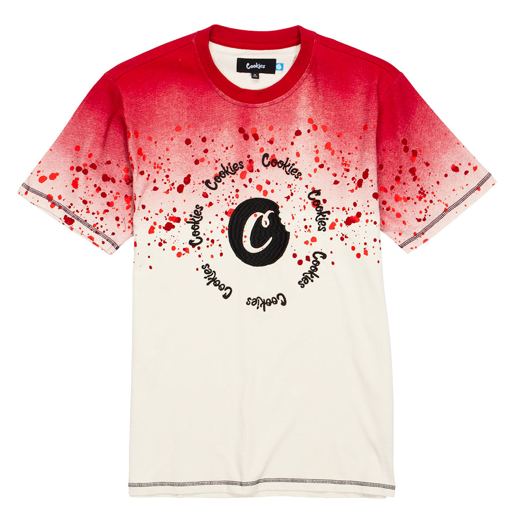 Cookies On Drip Red T-Shirt
