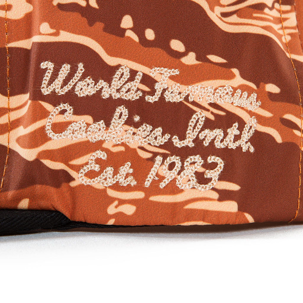 Top of the Key Twill Tiger Camo Embroidered Snapback