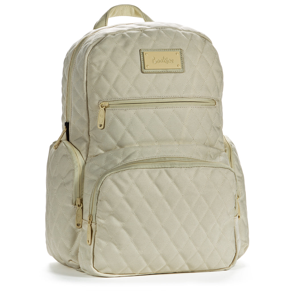 Blush Pink Quilted Hearts Backpack | Claire's US