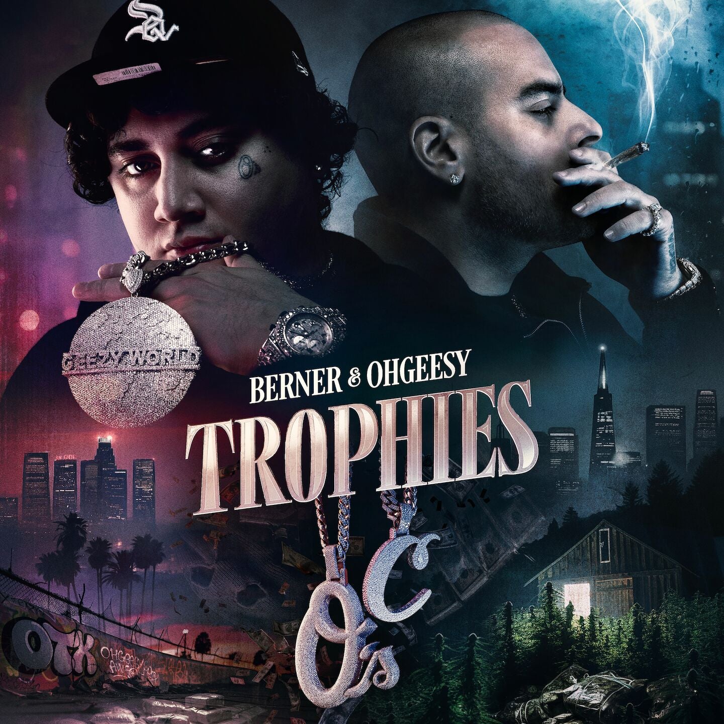Berner Rapper Merchandise Berner & Ohgeesy - Trophies Digital Download – Cookies Clothing